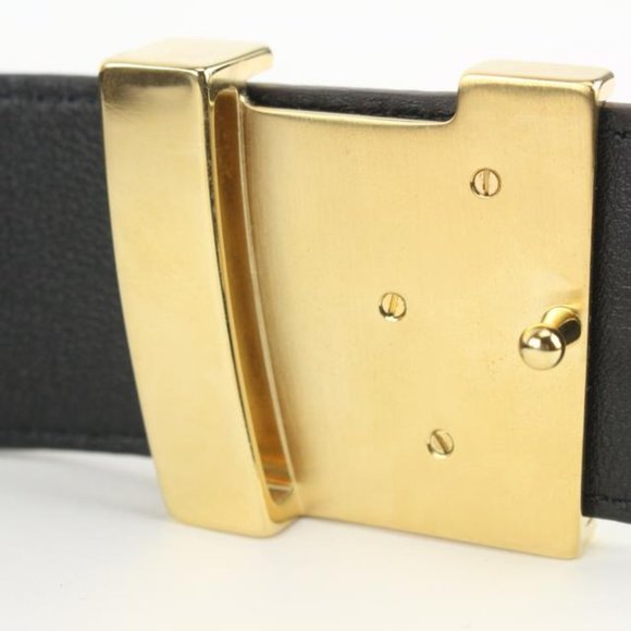 Louis Vuitton x Supreme LV x Supreme 110/44 Brown Monogram LV Initials Belt main image 4